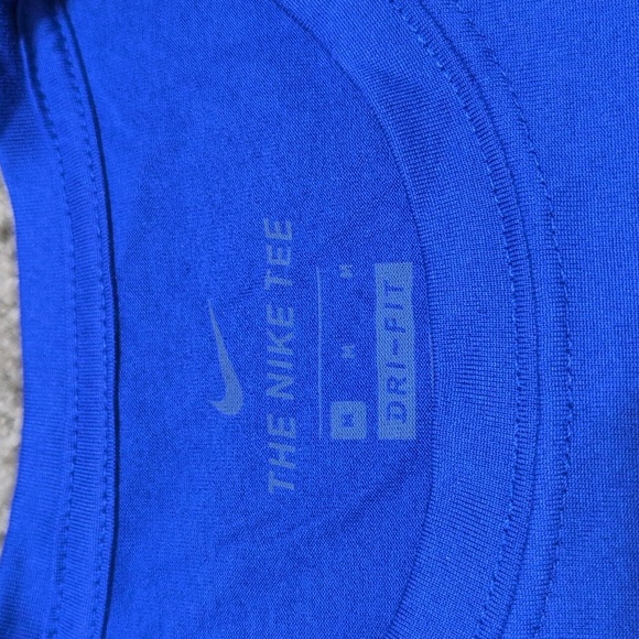 LA Rams Nike Dri fit Tee Men's Medium Blue NFL Football Team Apparel Fan - Picture 3 of 9